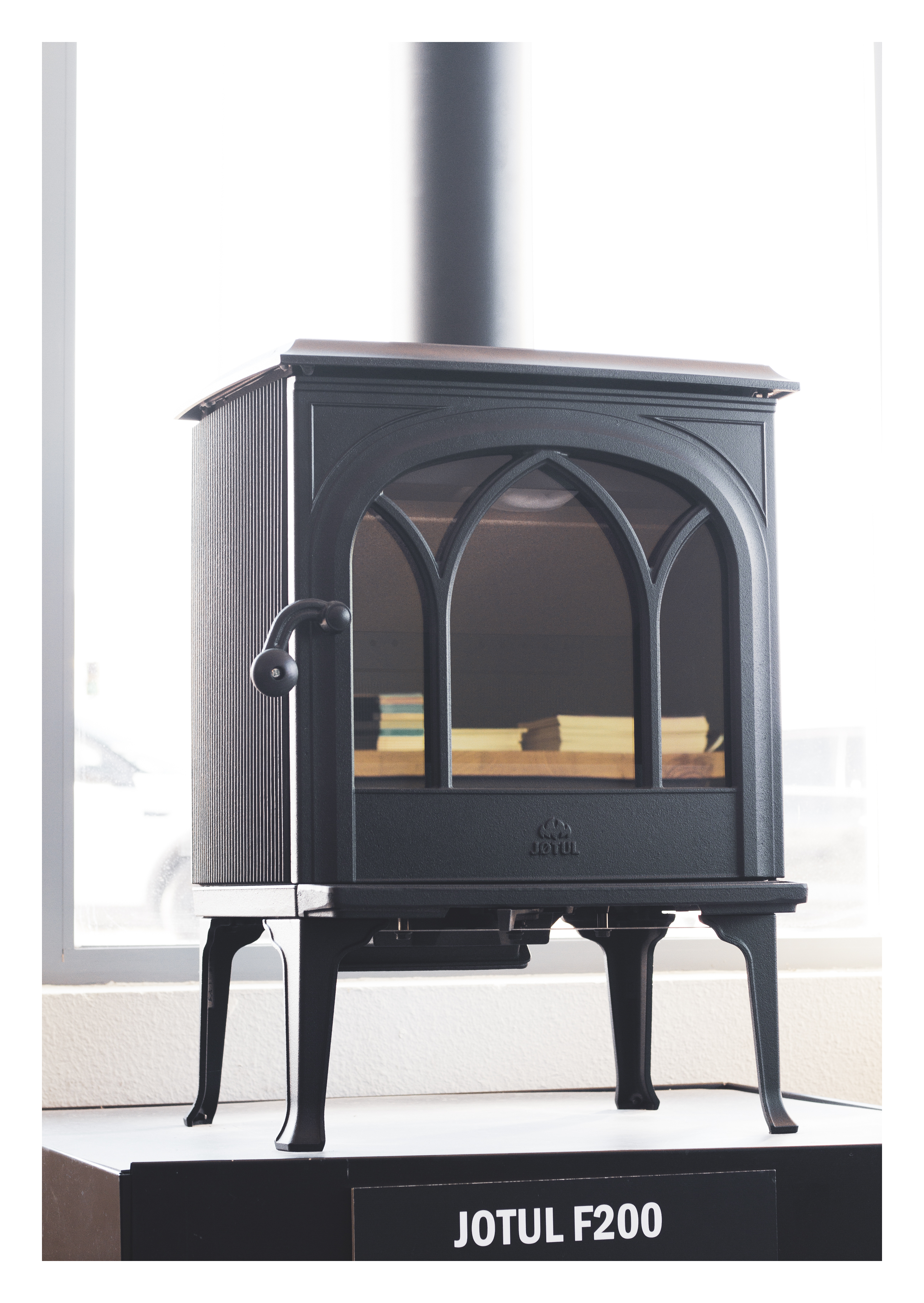 Estufa leña Jotul F 200 – Chimeneas Impormade